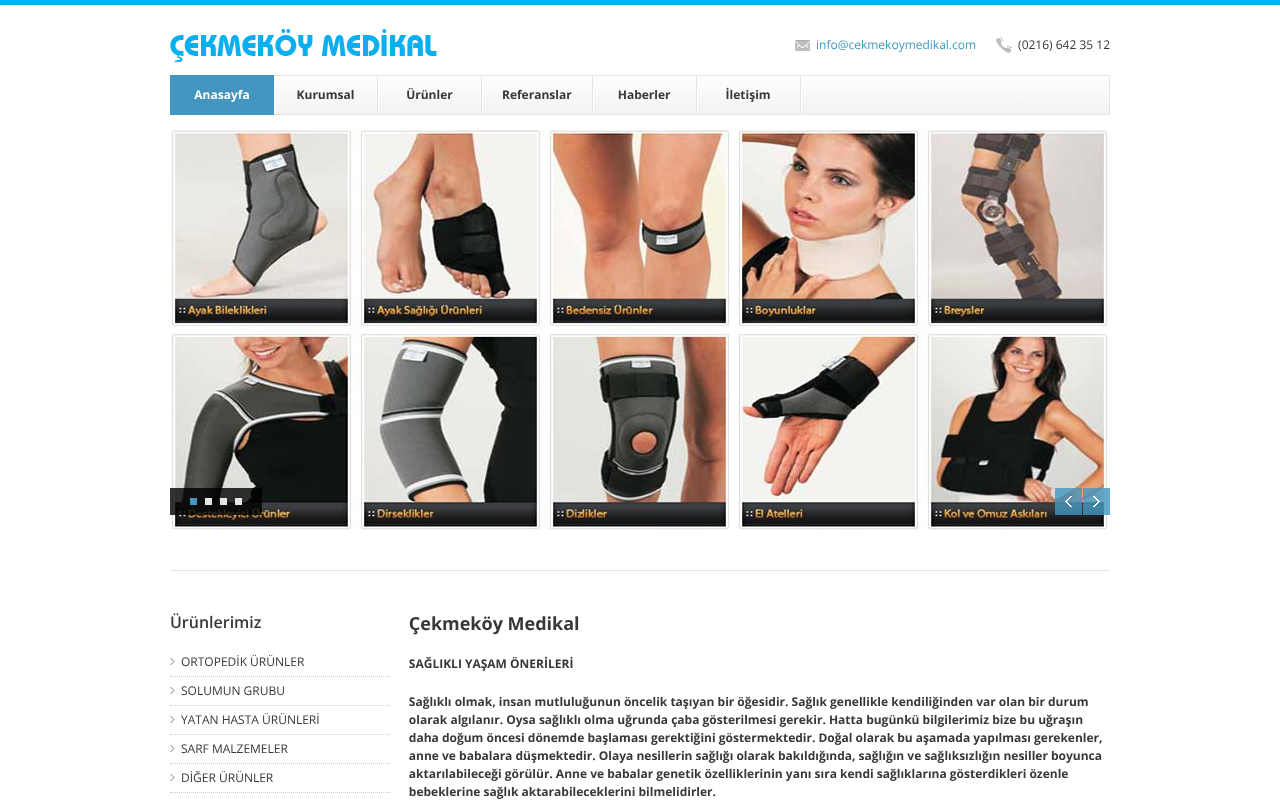 Çekmeköy Medikal  TEL: 0216 642 35 12