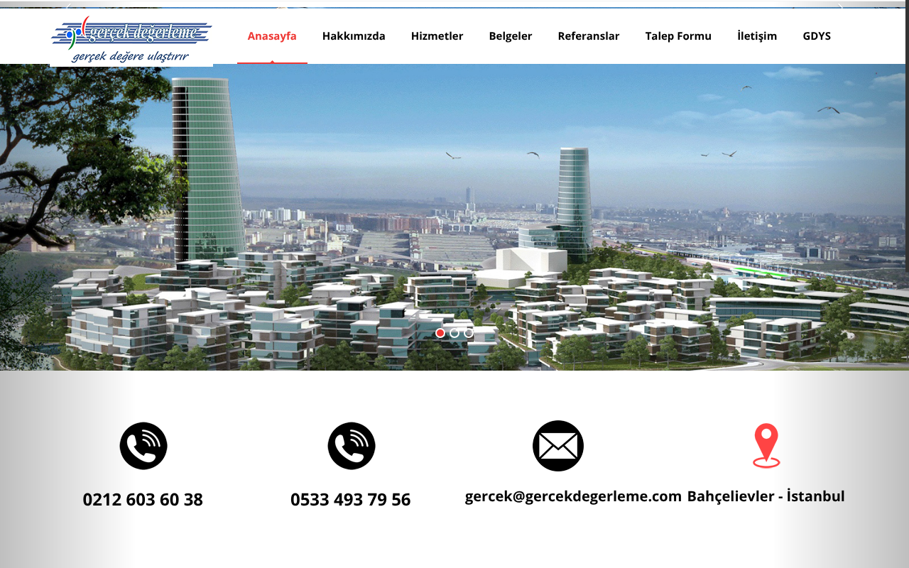 Web sitesi görüntüsü