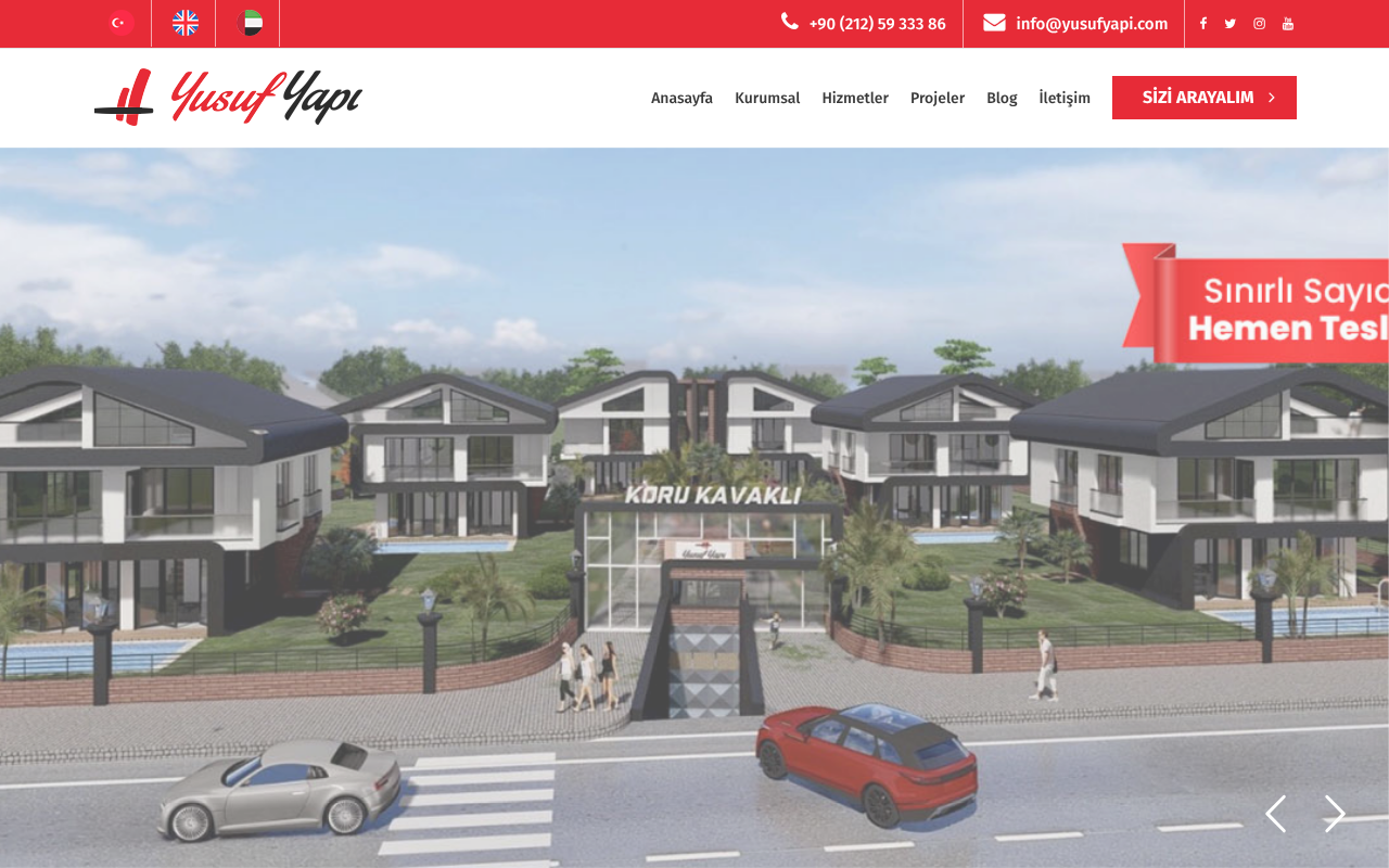 Yusuf Yapı Resmî Web Sitesi
