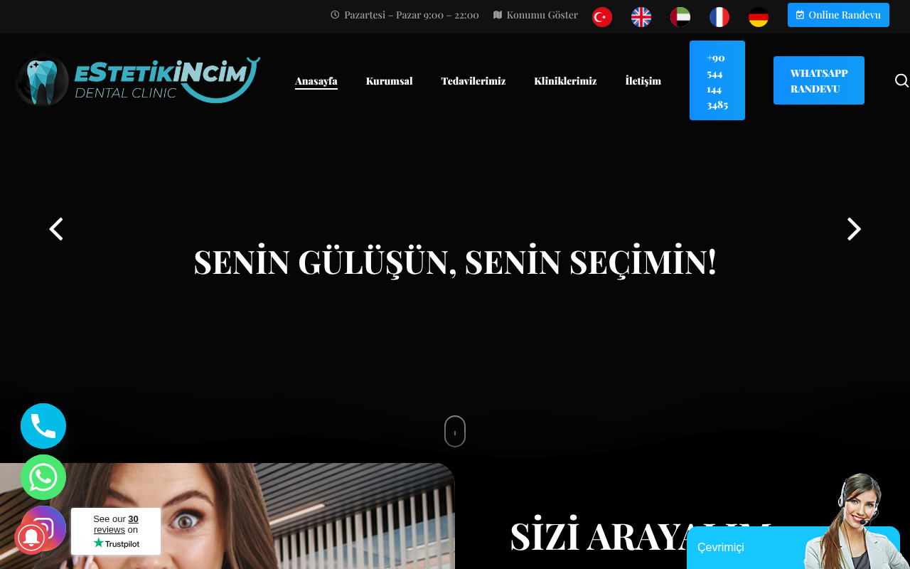 Estetik İncim Ağız ve Diş Sağlığı Polikliniği — Web Directory