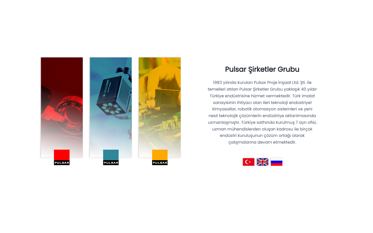 Pulsar Şirketler Grubu — Web Directory