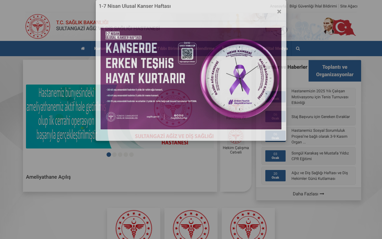 Web sitesi görüntüsü