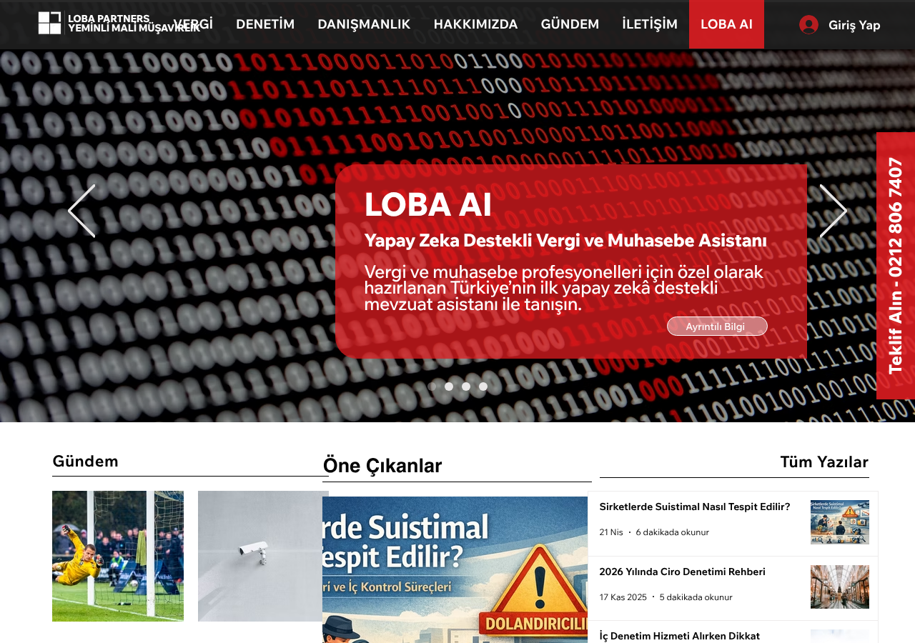 Loba Partners Yeminli Mali Müşavirlik