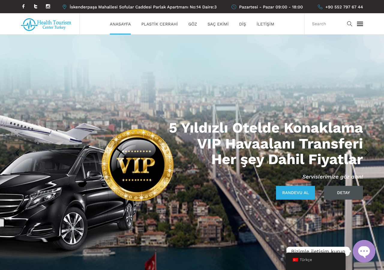 Web sitesi görüntüsü