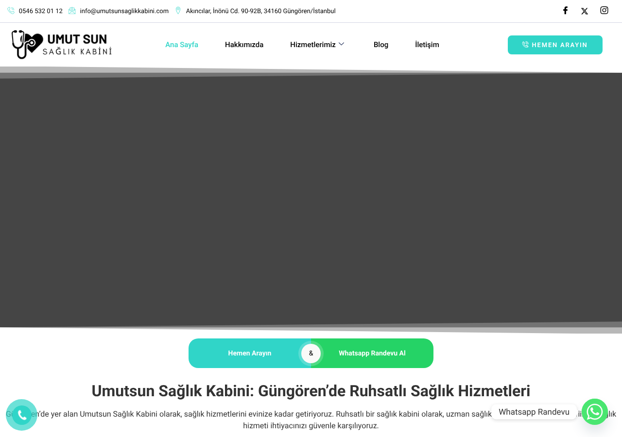 Web sitesi görüntüsü