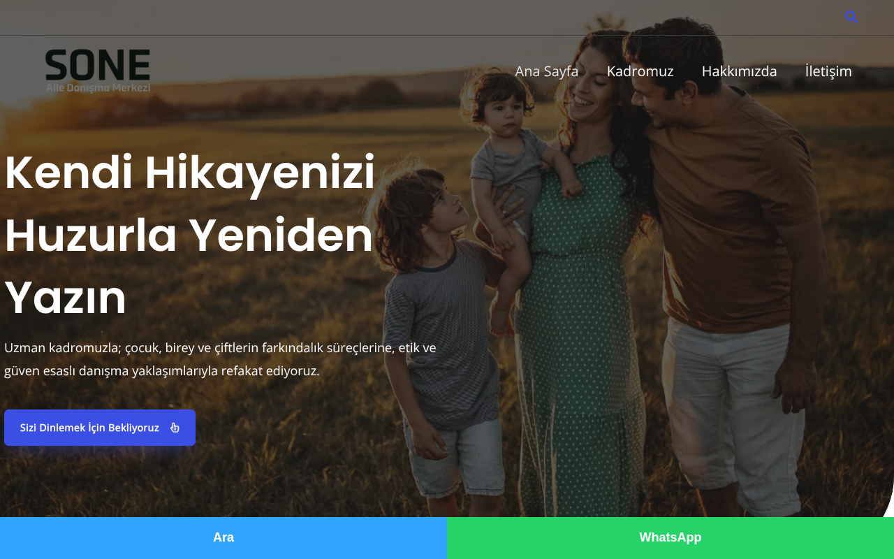 Sone Aile Danışma Merkezi screenshot