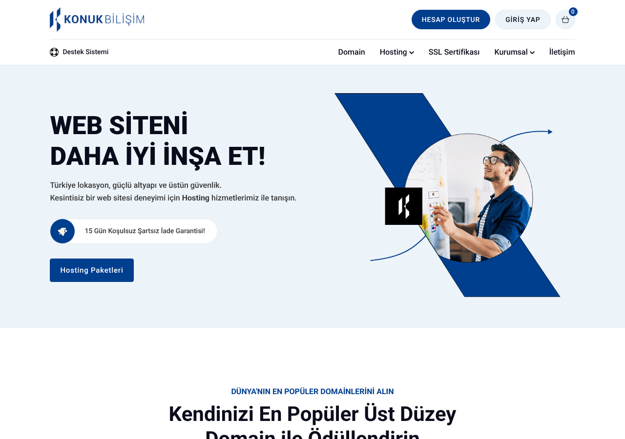 Web Siteni Daha İyi İnşa Et
