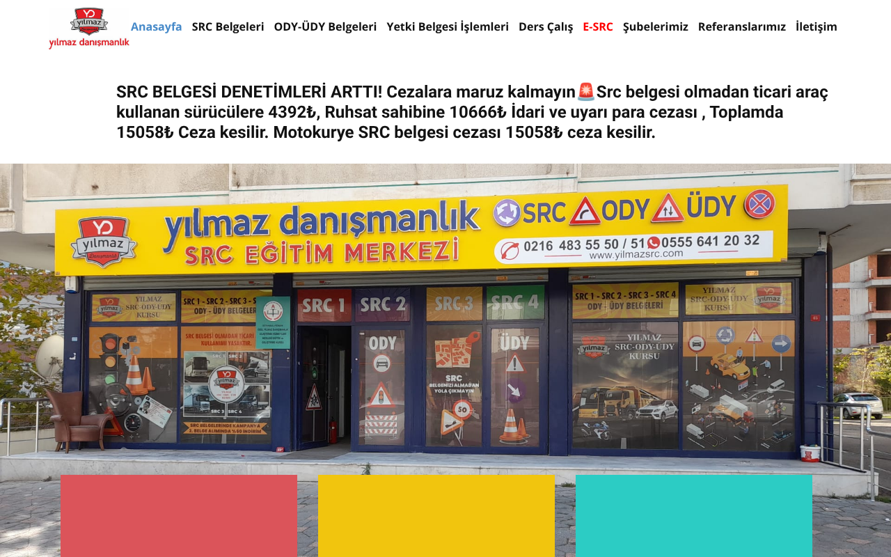 Web sitesi görüntüsü