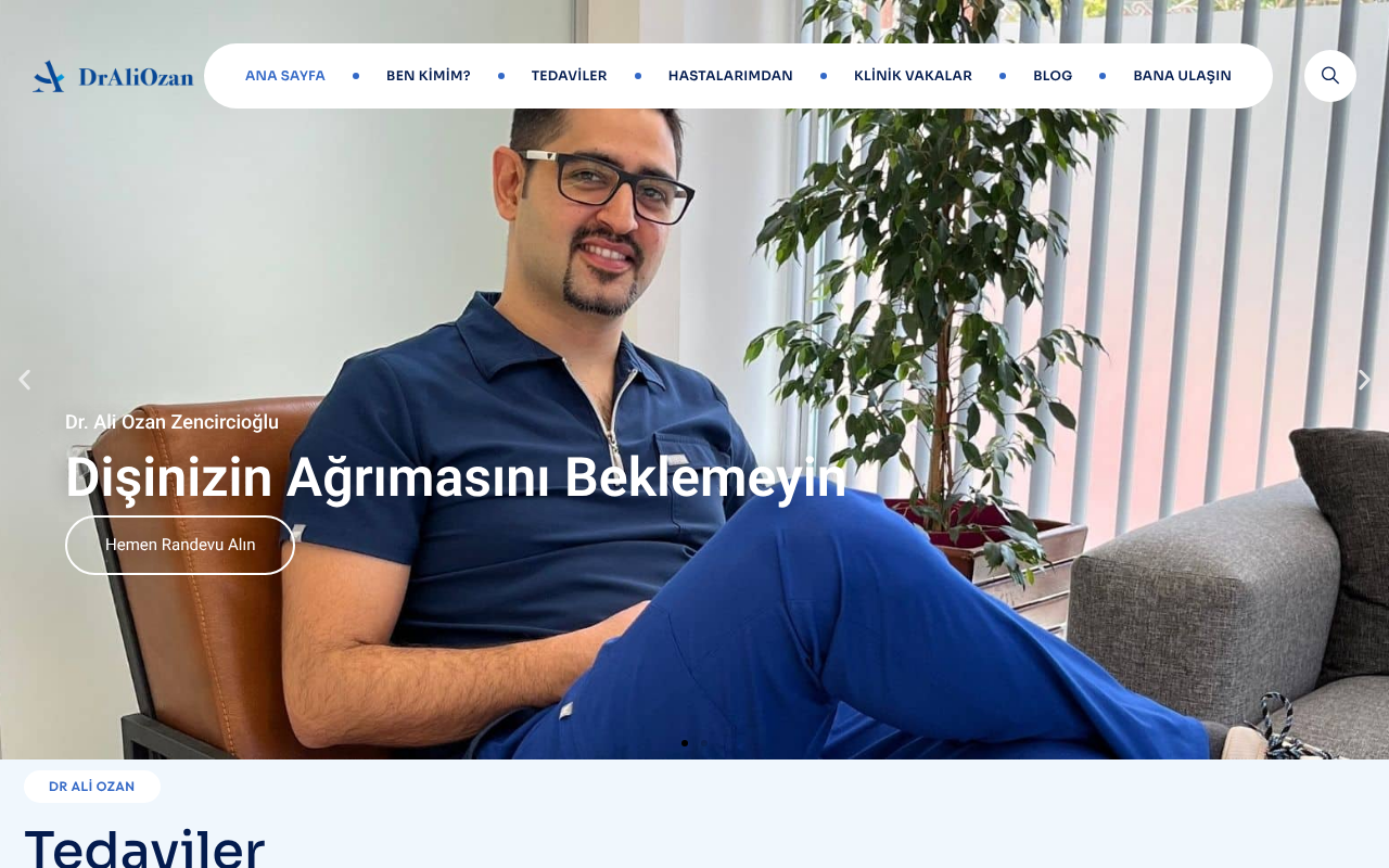 Web sitesi görüntüsü