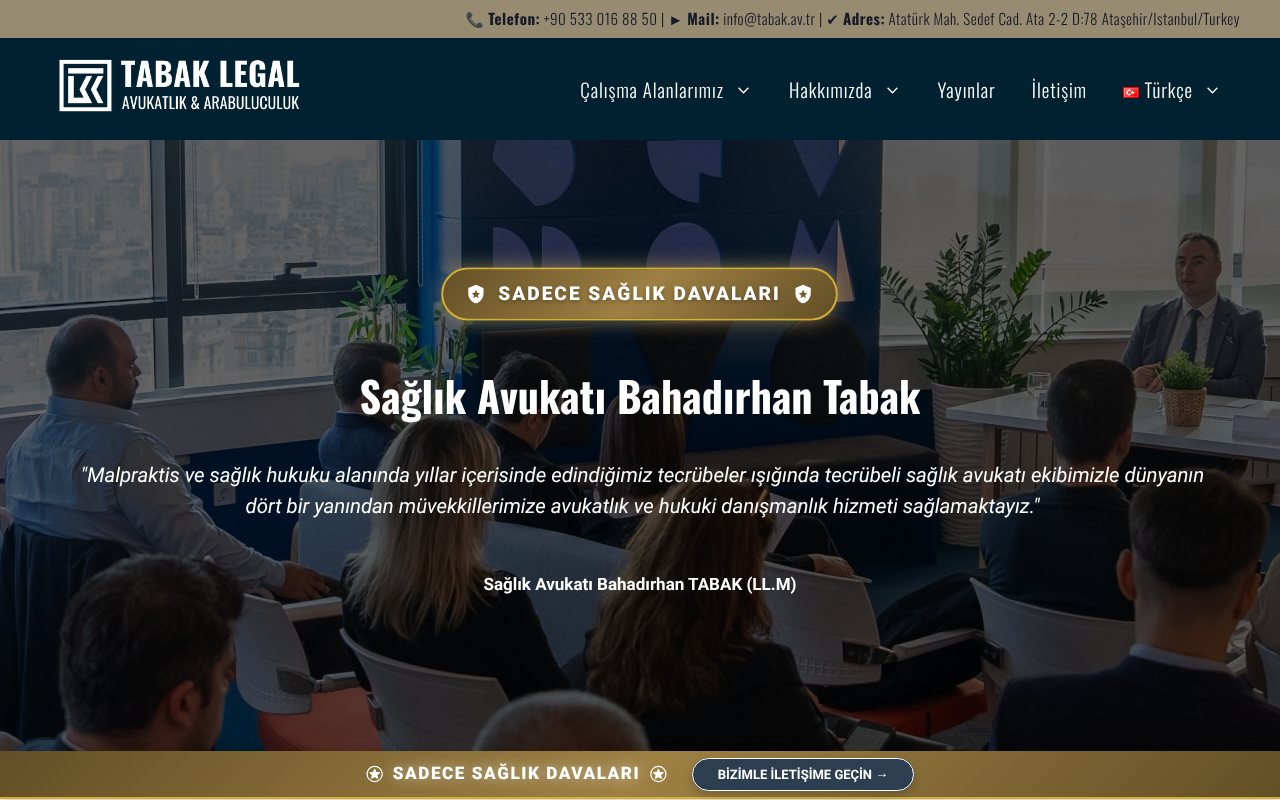 Web sitesi görüntüsü