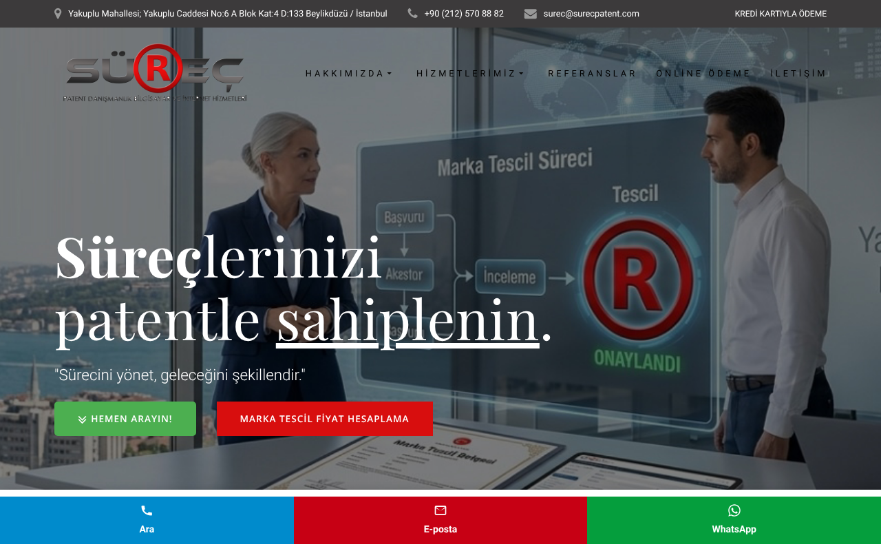 SÜREÇ PATENT screenshot