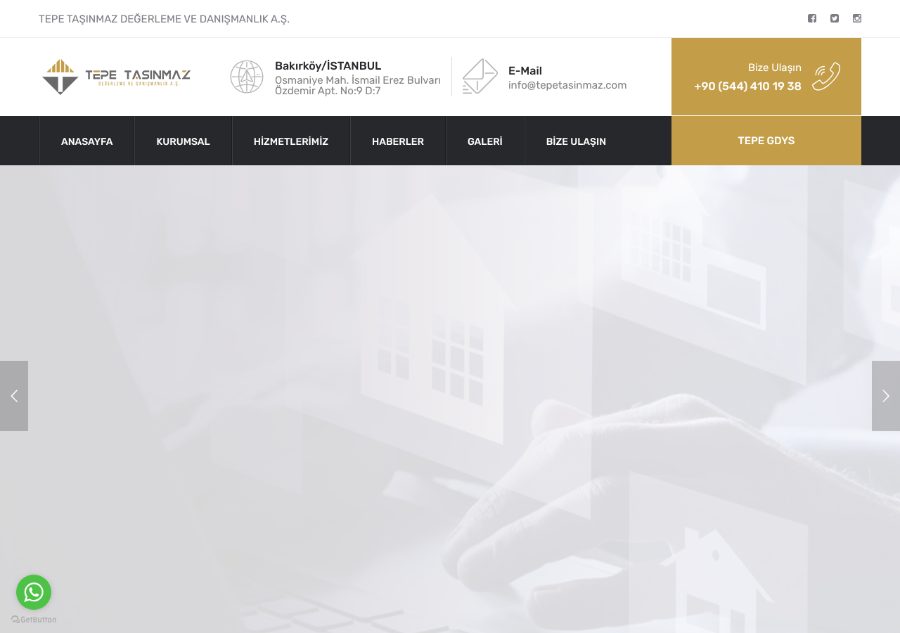 Web sitesi görüntüsü