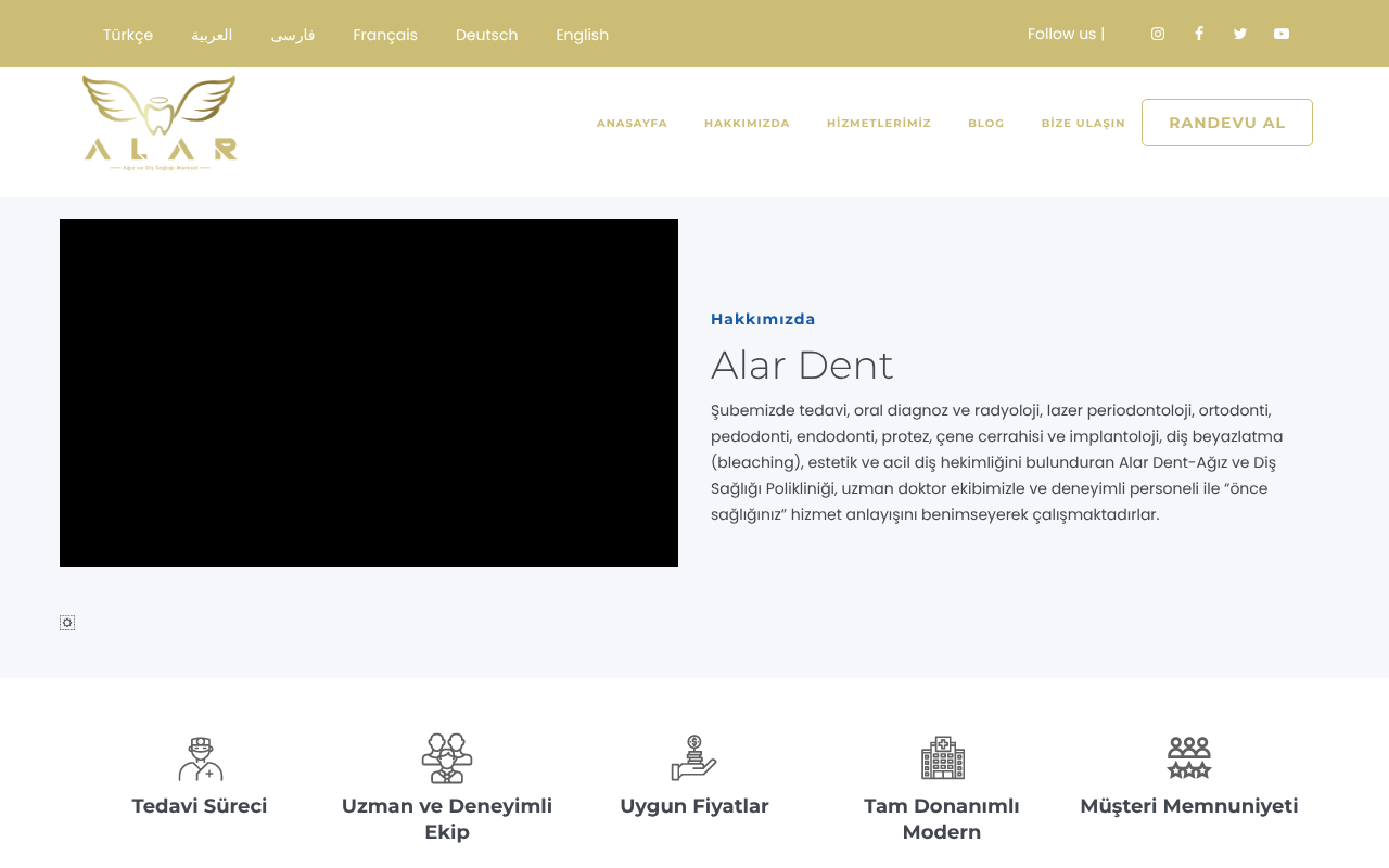Web sitesi görüntüsü