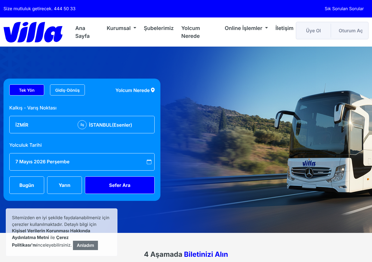 Web sitesi görüntüsü
