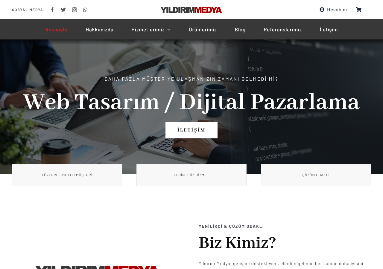 Yıldırım Medya Web Tasarım Ajansı Dijital Pazarlama Ajansı