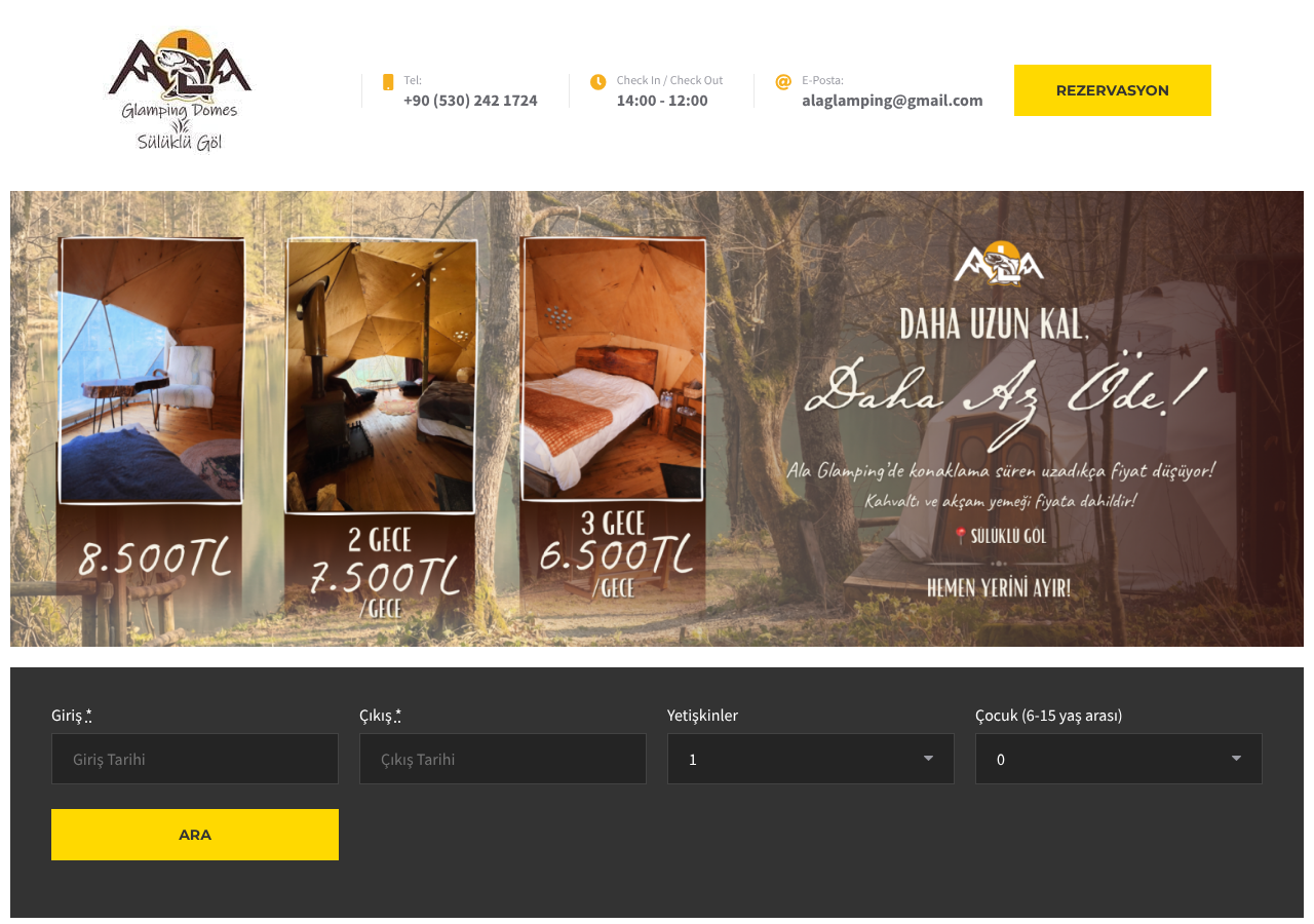Web sitesi görüntüsü