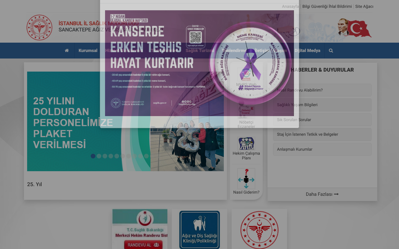 Web sitesi görüntüsü