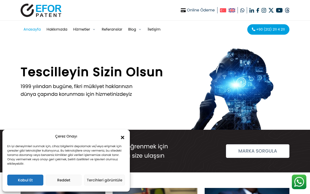 Efor Patent screenshot