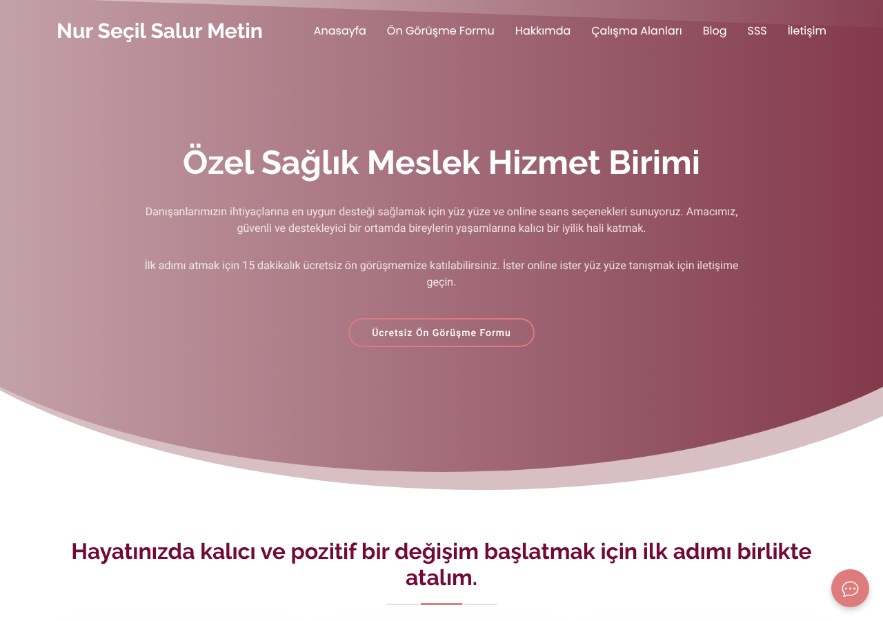 Web sitesi görüntüsü