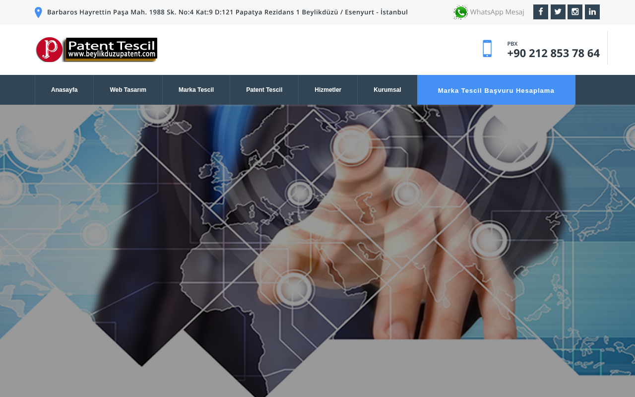 Web sitesi görüntüsü