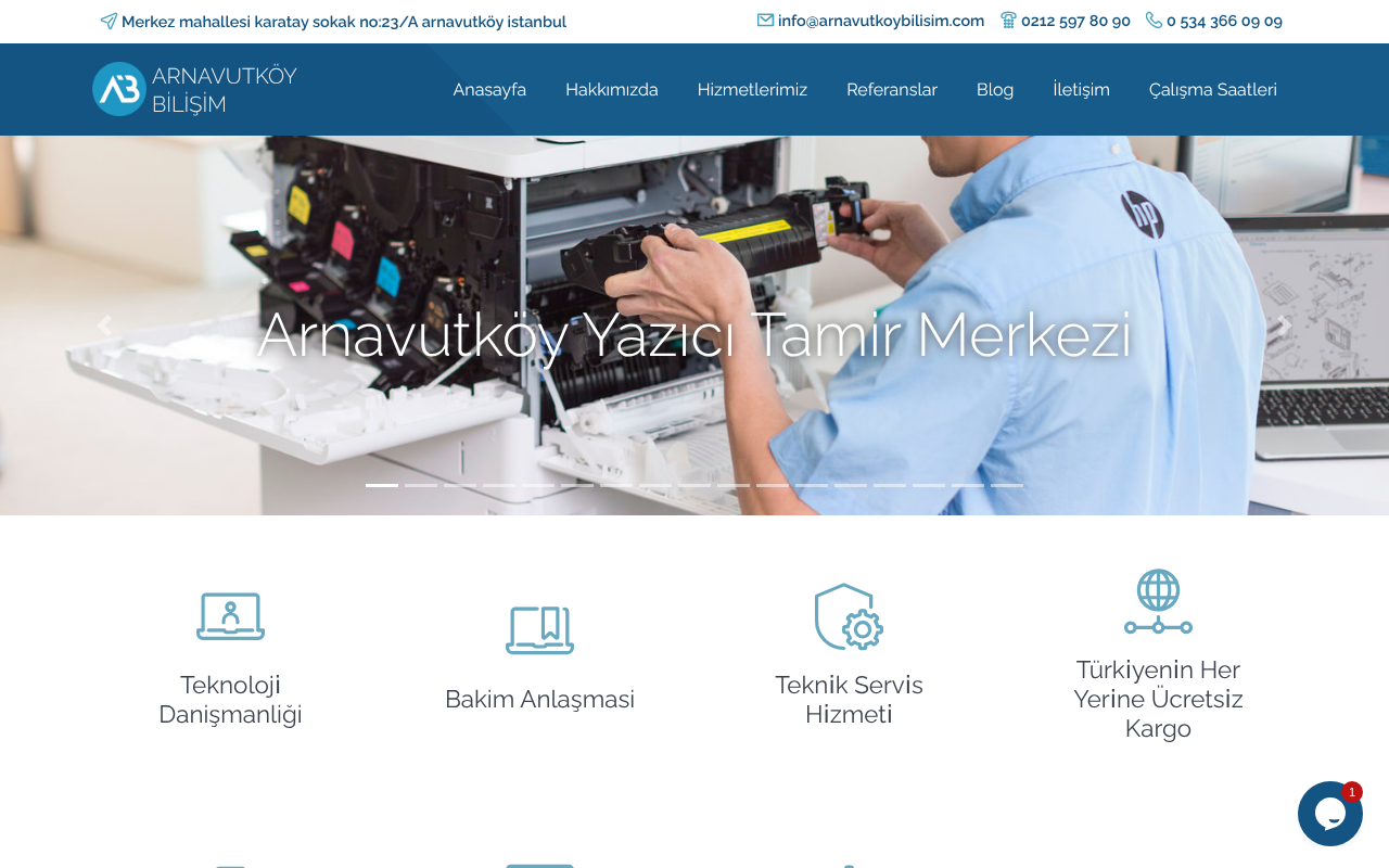 Arnavutkoy Bilisim screenshot