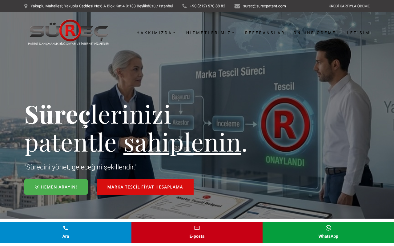 SÜREÇ PATENT screenshot
