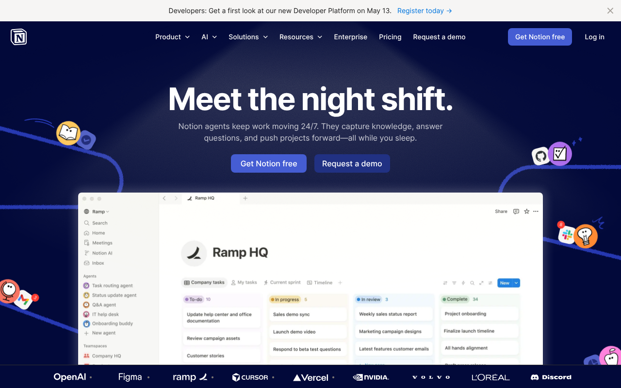 The AI workspace that works for you.