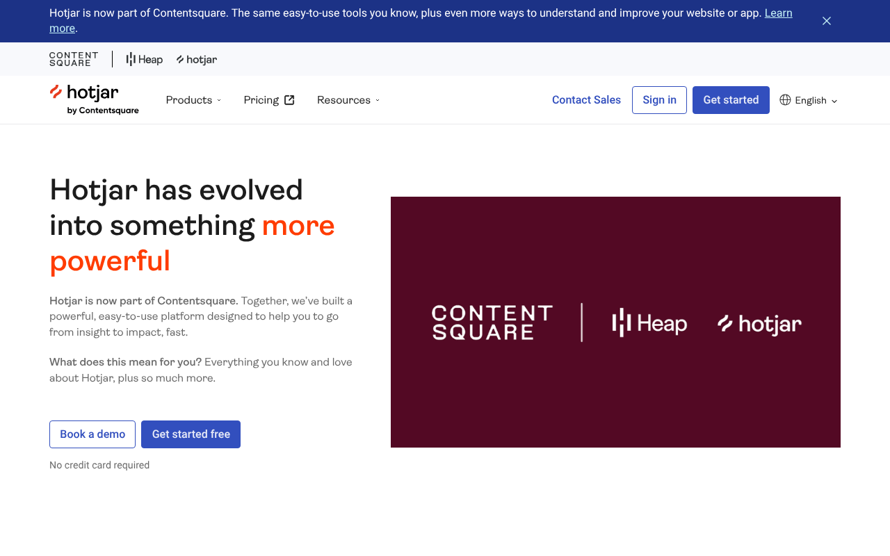 Hotjar screenshot