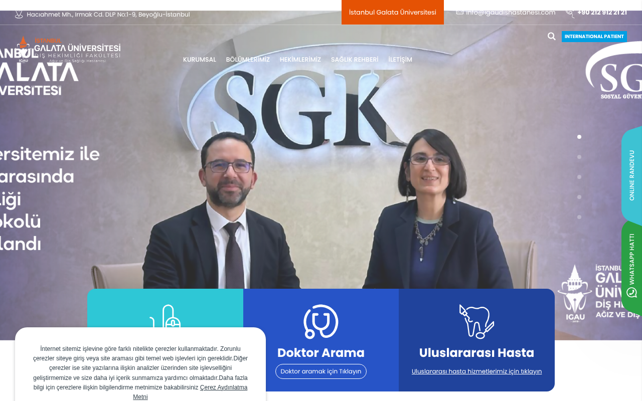 Web sitesi görüntüsü
