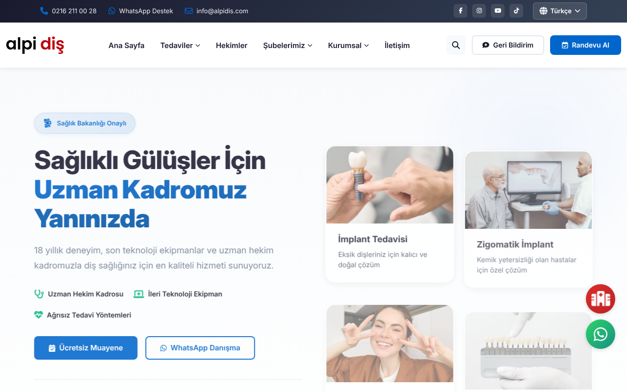 Web sitesi görüntüsü