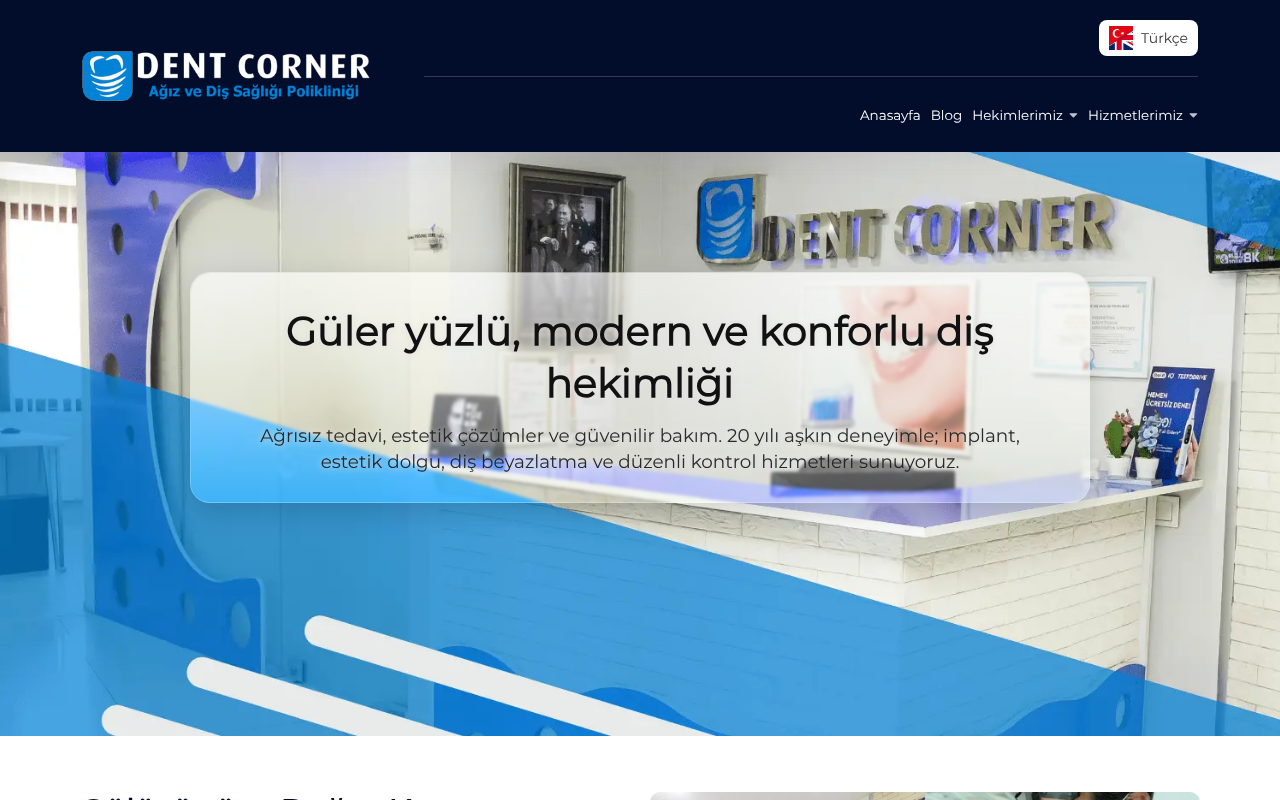 Dent Corner : Beşiktaş Ağız ve Diş Sağlığı Kliniği — Web Directory
