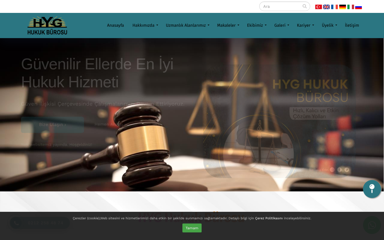 Web sitesi görüntüsü