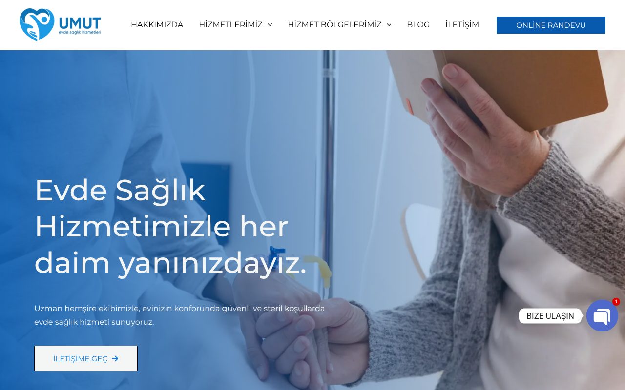 Web sitesi görüntüsü