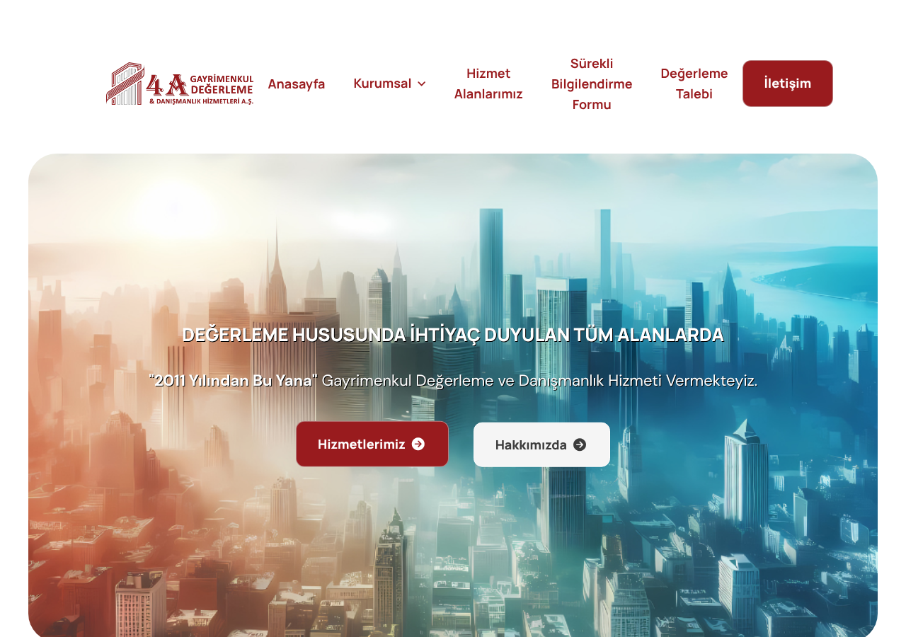 Web sitesi görüntüsü