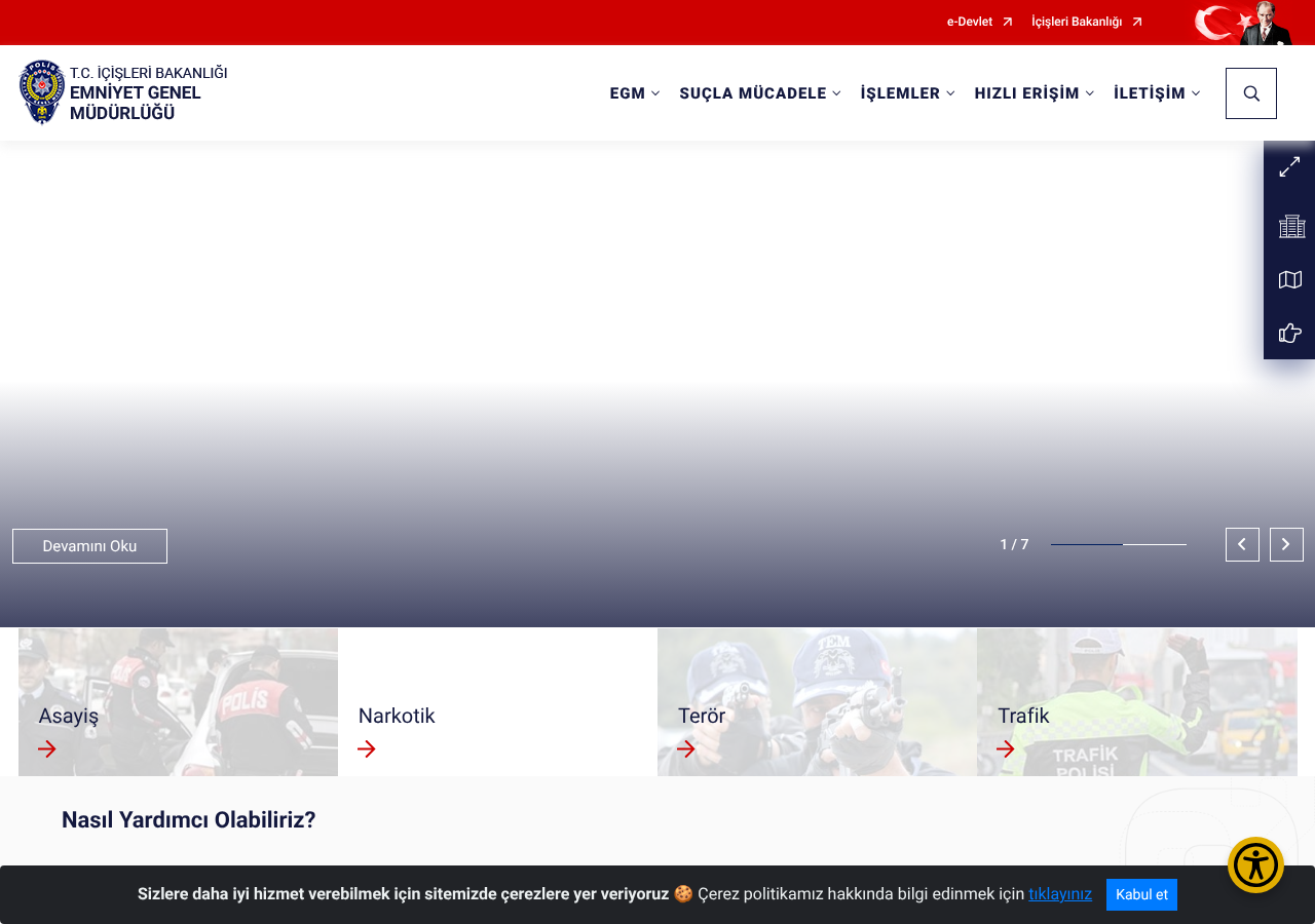 Web sitesi görüntüsü