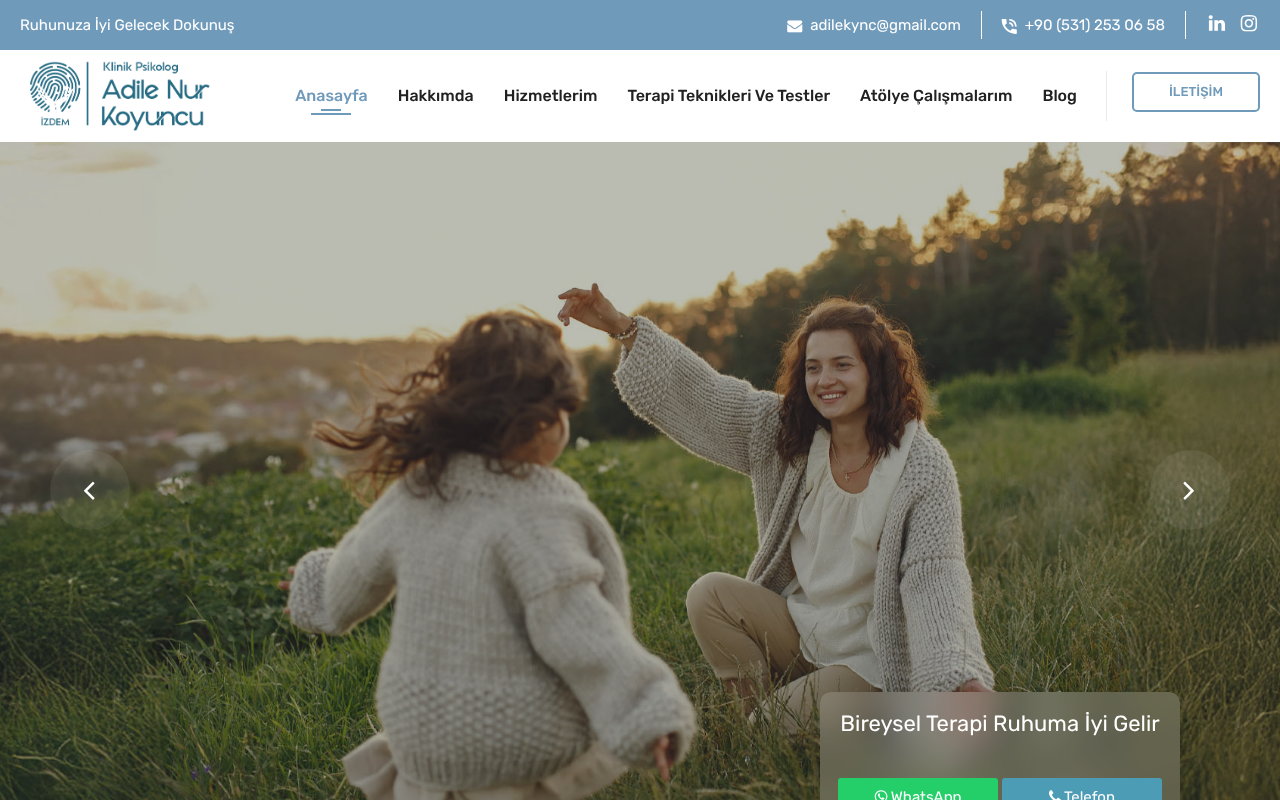 Web sitesi görüntüsü