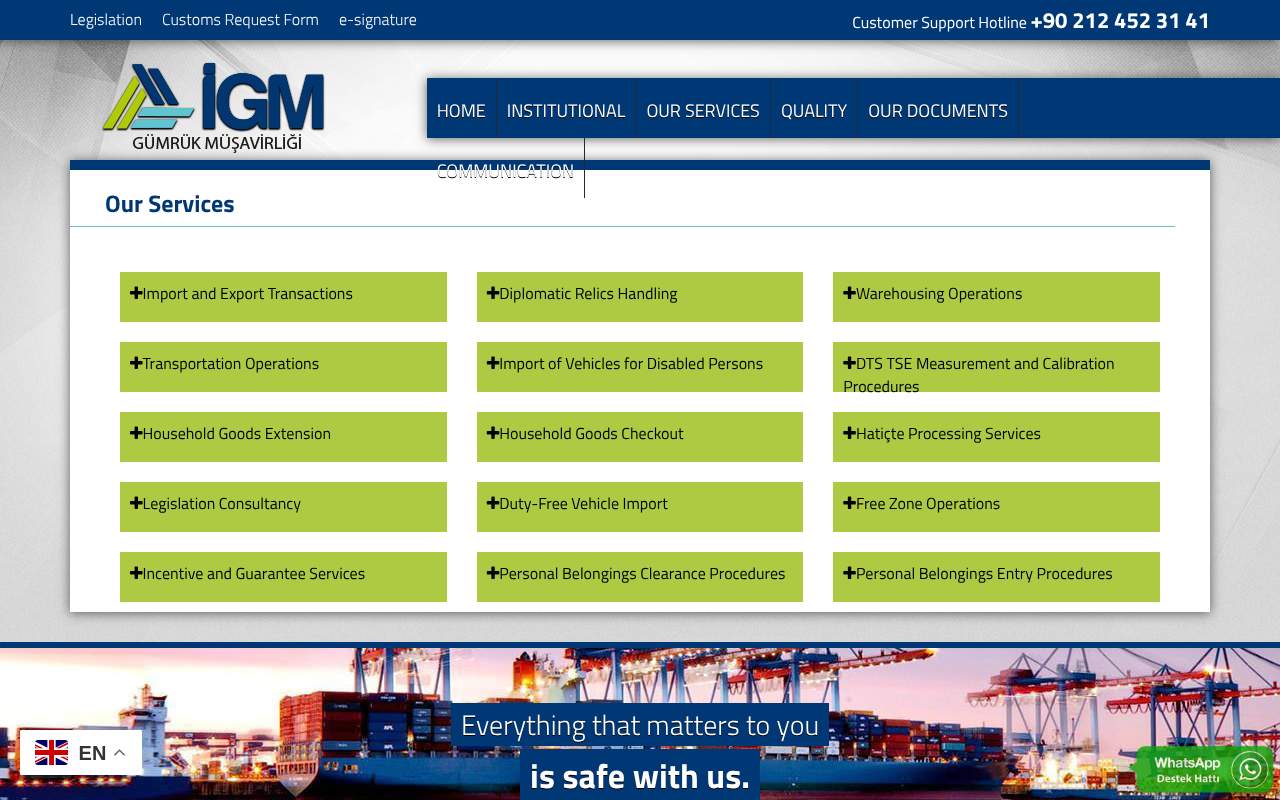 İstanbul Gümrük Müşavirliği — Web Directory