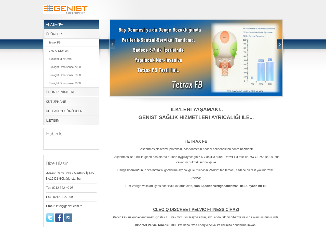 Web sitesi görüntüsü