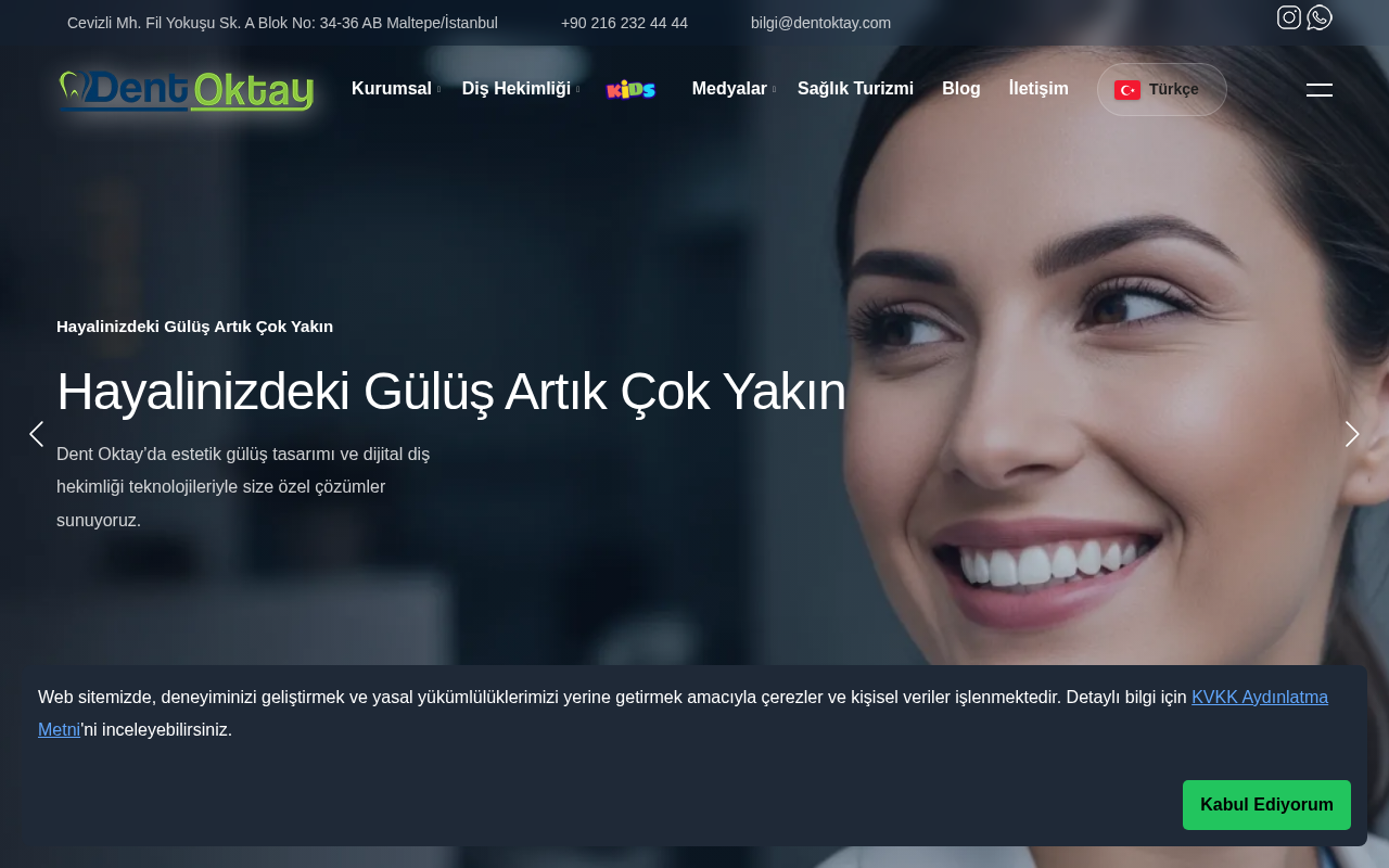 Dent Oktay Diş Kliniği Maltepe screenshot