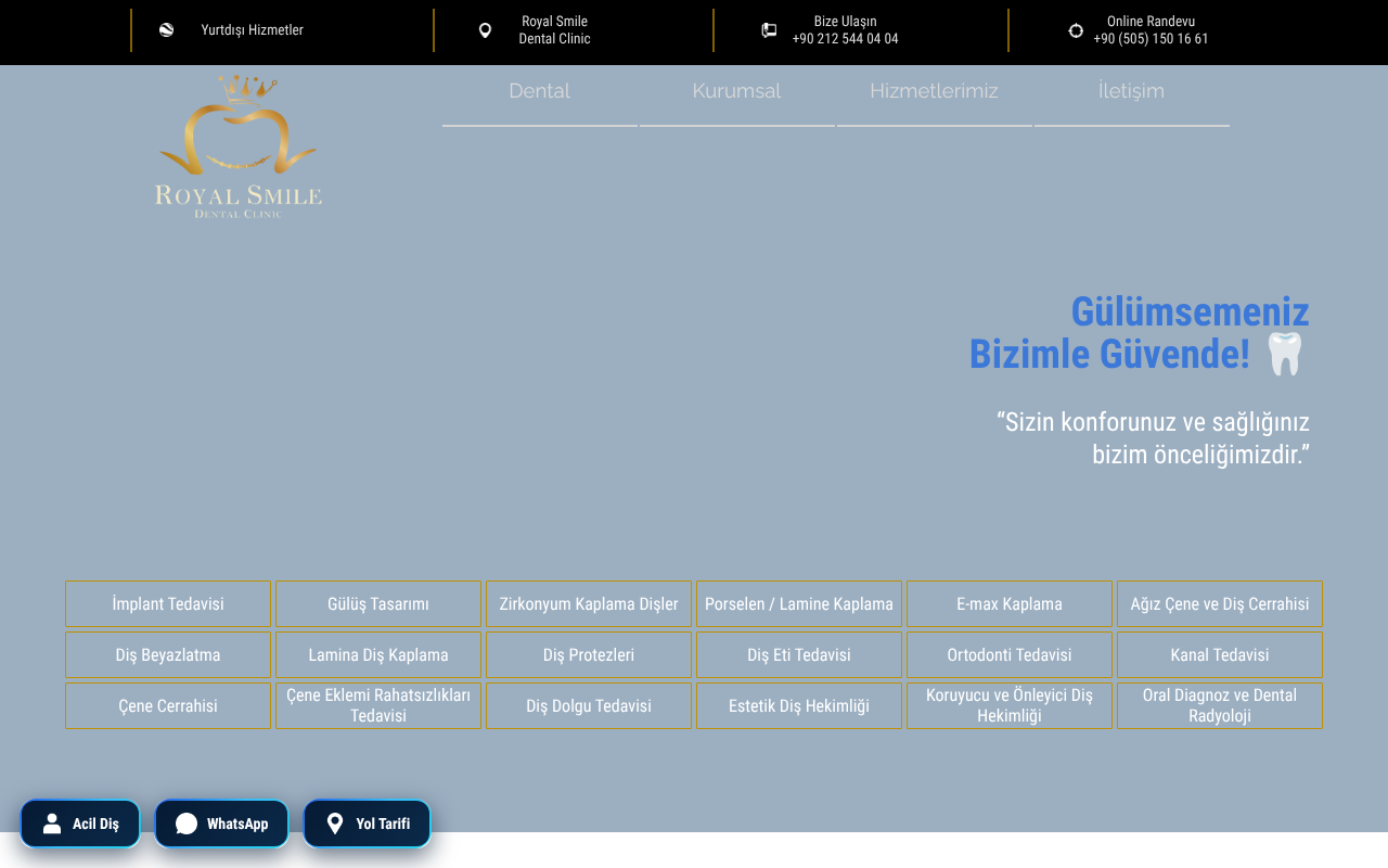 Web sitesi görüntüsü