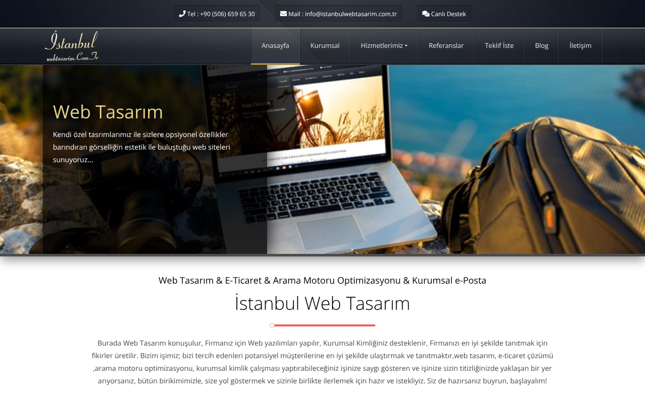 Web Tasarım screenshot