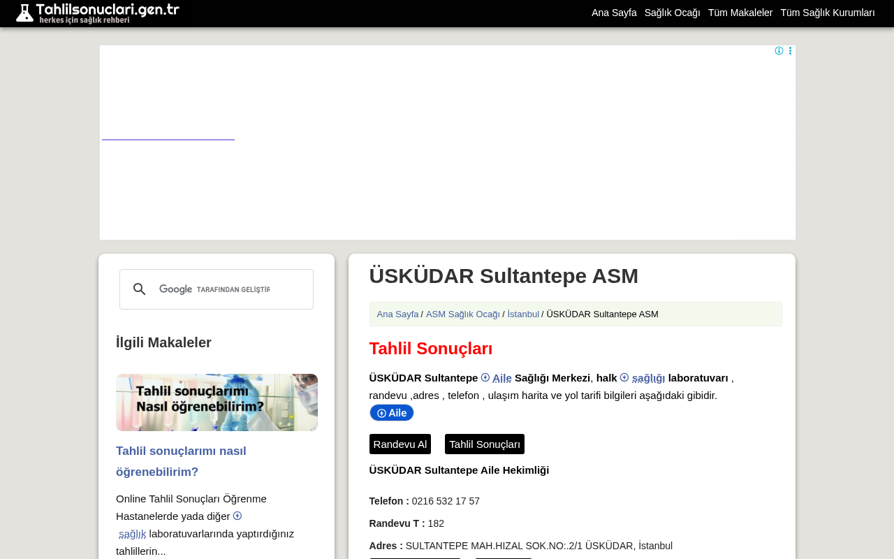 Web sitesi görüntüsü