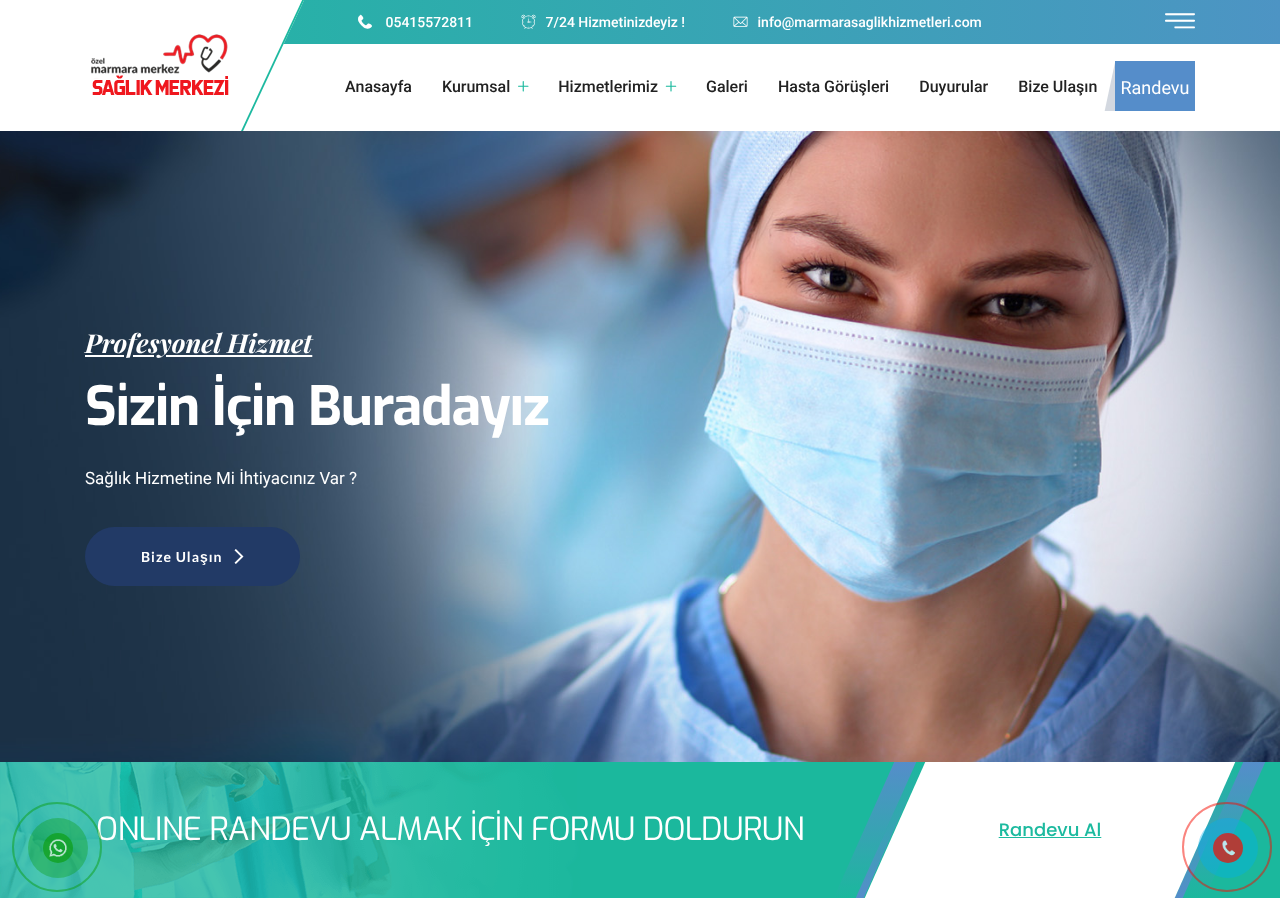 Web sitesi görüntüsü