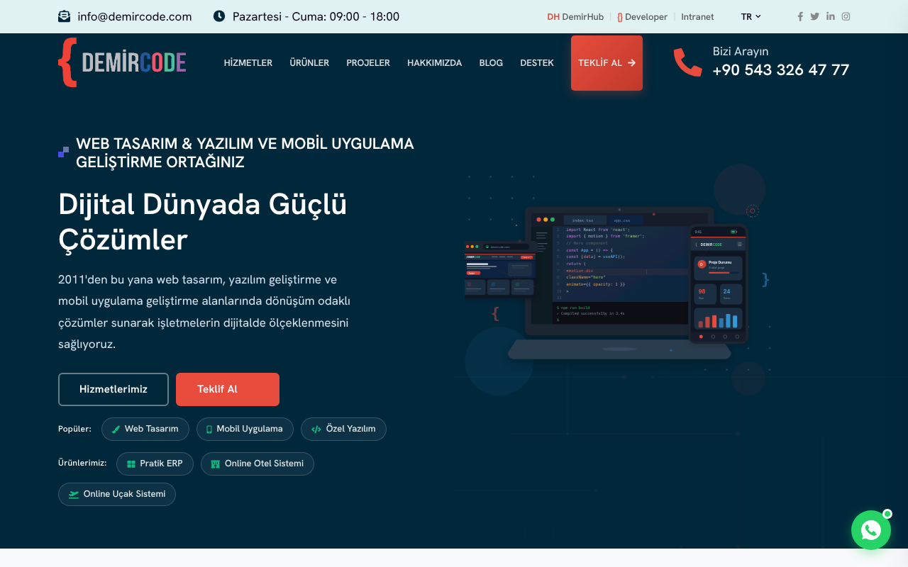 Demircode — Site Report