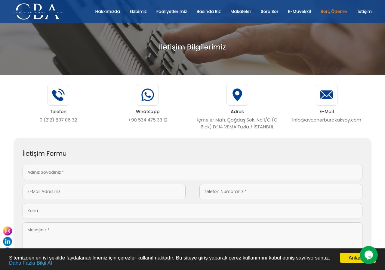 Web sitesi görüntüsü