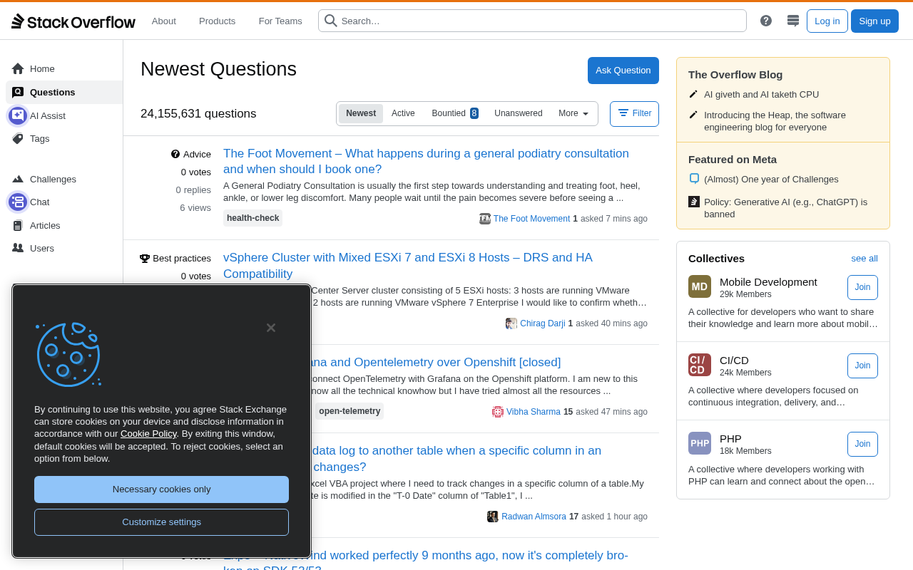 Stack Overflow screenshot