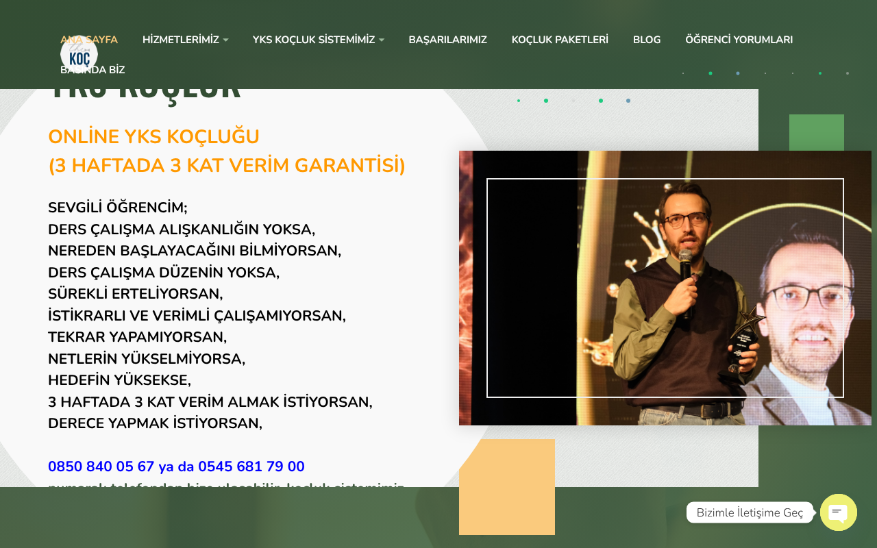 Web sitesi görüntüsü