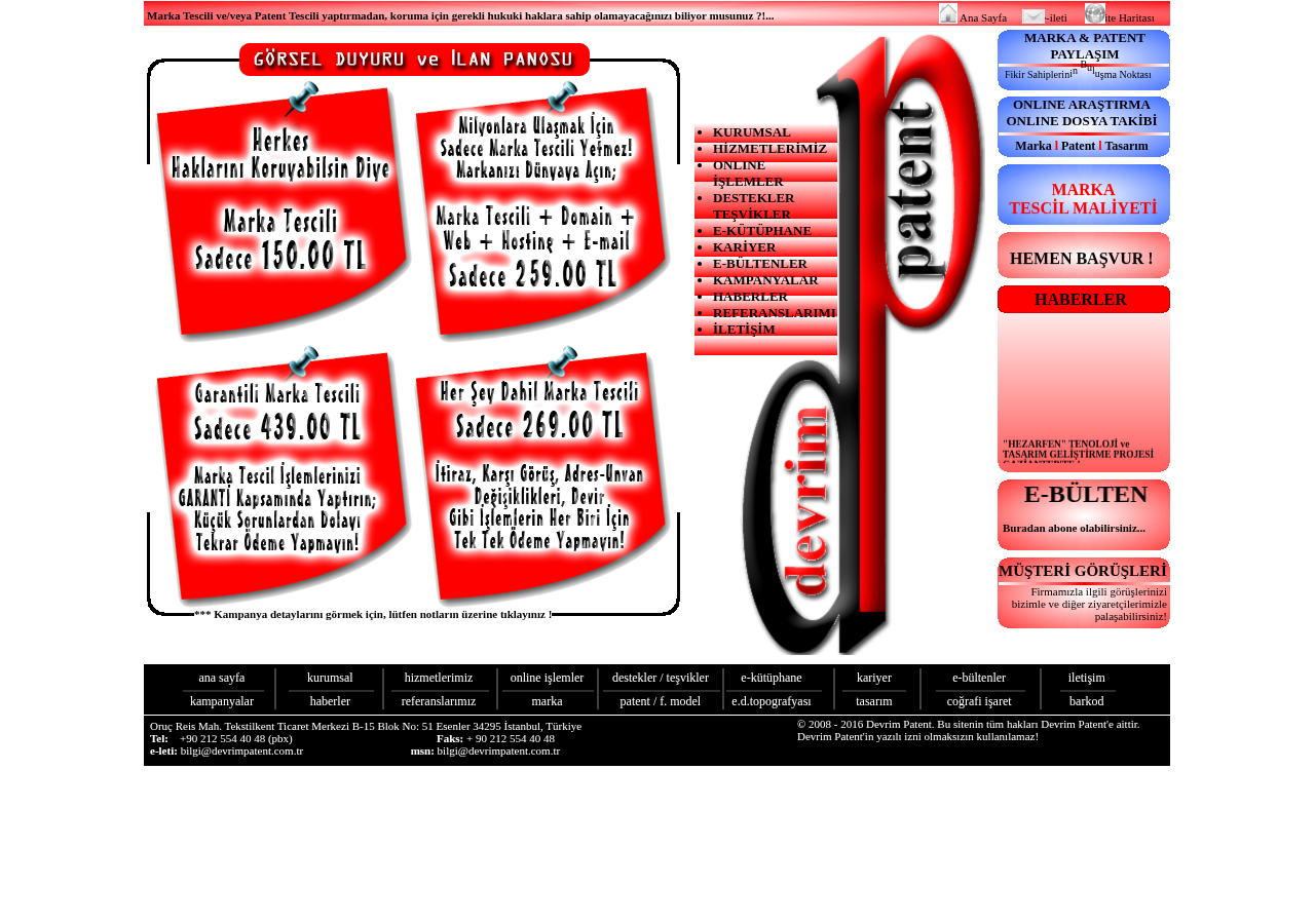 DEVRİM PATENT
