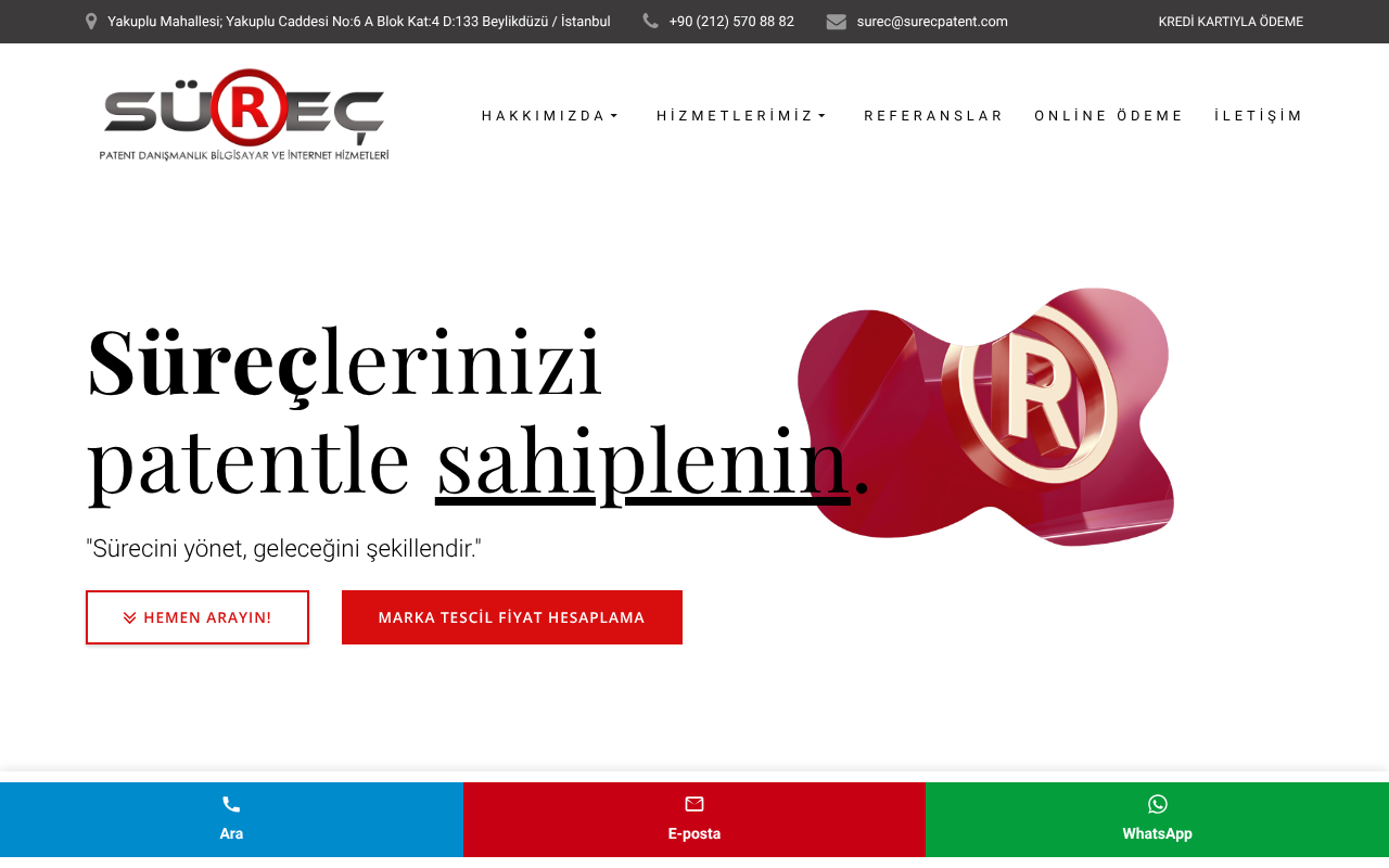 Web sitesi görüntüsü