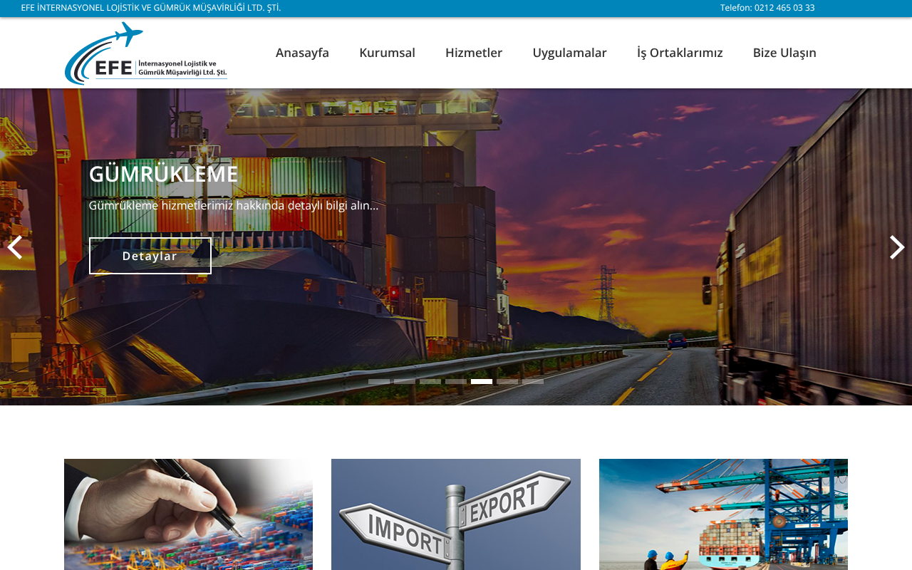 Web sitesi görüntüsü